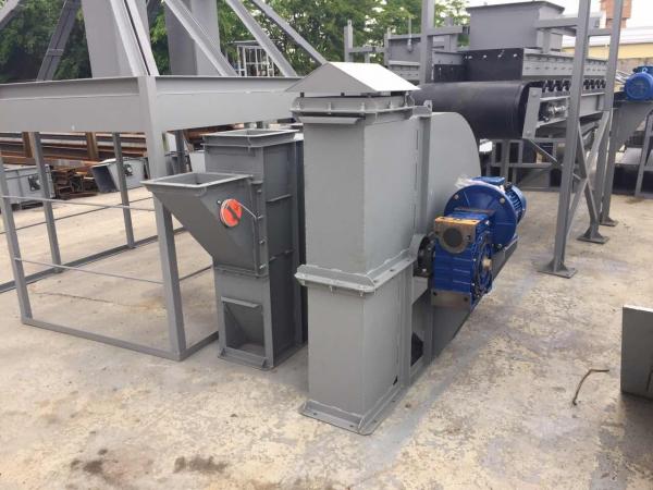 Головка нории НЛ-50 в сборе с редуктором и взрывооразрядным клапаном