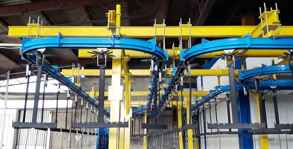 Монорельсовый конвейер цепной